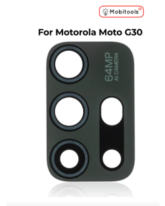 Motorola Moto G30 Camera Lens Glass Adhesive sticker (Phantom Black)