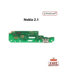 Nokia 2.1 Ta-1092 Charging Port Block Flex PCB Board w- Mic OEM