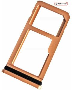 Orange Copper Nokia 8 TA - 1012 Sim and Memory Card Tray Holder