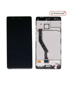 Black LCD Screen touch For Huawei P9 Plus with Frame VIE-L09 VIE-L29