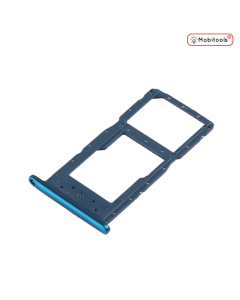 Huawei P Smart 2019 Pot - Lx1 Dual sim Card Tray Holder (Blue)