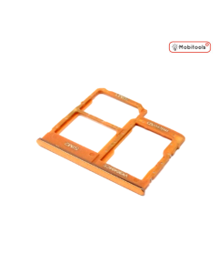 Orange Dual Sim SM-A202 SD card holder tray FOR Samsung Galaxy A20e