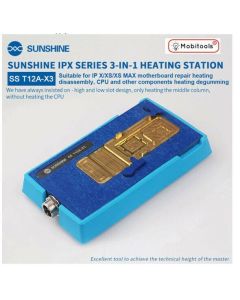 SUNSHINE 3 In 1 Heating Station SS T12A-X3 IPhone X XS XSMAX