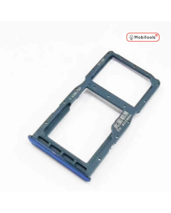 Sim Tray For Huawei P30 Lite + Memory Card Tray Holder- Blue