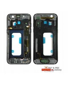 Samsung A3 2017 A320 Chassis Frame with Power and Volume Flex - Black