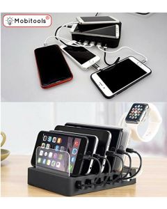 8 ports USB charging Station- Multiple Devices- support phone - Tablet