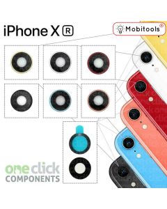 Rear Back GLASS Camera Lens Cover with Frame for Apple iPhone XR