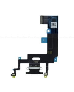 Charging Flex Port Mic Headphone Flex Cable For iPhone XR in black