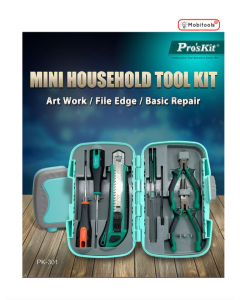 Proskit PK-301 Mini Household Tool Kit for Basic Repair