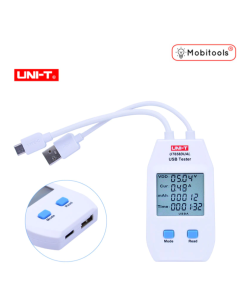UNI-T Dual USB & Type-C Digital LCD Power Capacity Tester Voltmeter Ammeter