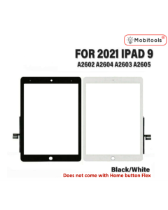 iPad 9th Gen 10.2" A2602 A2603 A2604 Touch Screen Glass Digitizer White