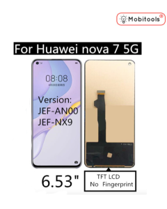 For Huawei Nova 7 5G JEF-AN00 JEF-NX9 TFT LCD Digitizer