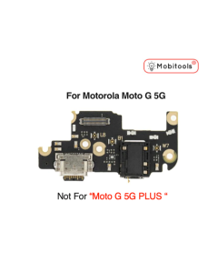 For Motorola Moto G 5G Charging Port Flex Cable With Headphone Jack