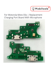 For Motorola Moto E6s 2020 XT2053-1 XT2053-2 Charging Port Board
