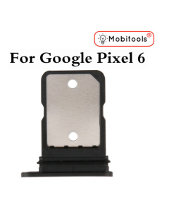 For Google Pixel 6 SIM Card holder Tray - Black
