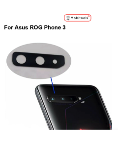 For ASUS ROG Phone 3 ZS661KS 5G Rear Glass Camera Lens (No adhesive)