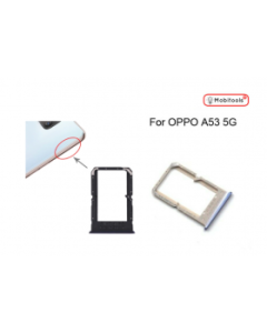 Black DUAL SIM Card Tray For Oppo A53 5G 2020