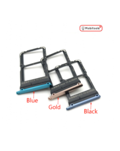 Black Dual Sim Card Tray Holder Slot Xiaomi Mi10 - Mi10 Pro