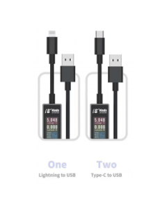 "18kinds" AV-LINE for USB charging detector color screen digital