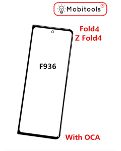 For Samsung Galaxy Z Fold 4 SM-F936U Front LCD Top Glass Lens with OCA Glue