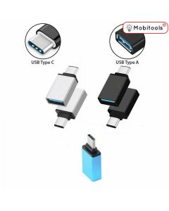 OTG Type-C To USB Adapter Female Data Samsung S8 S9 Note 8 Note 9