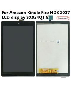 LCD Screen Digitizer for Amazon Fire HD 8" 7th Gen 2017 SX034QT