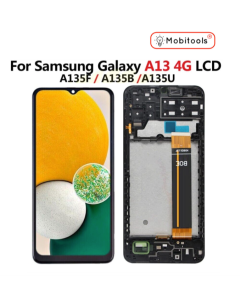 LCD Screen Touch Display + Frame For Samsung Galaxy A13 4G A135