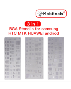 Universal BGA/Stencils For MTK-Samsung HTC-Huawei Android-Reballing Stencils-Kit