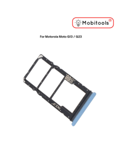 Dual Sim Card SB Tray Holder Slot For Motorola Moto G13 / G23 - Purple